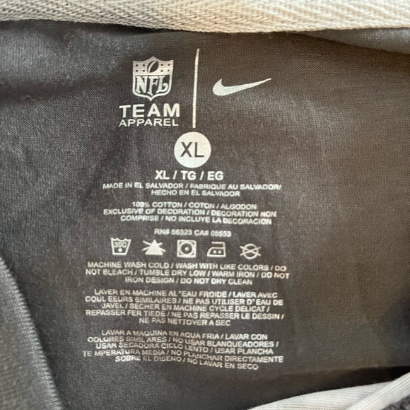 Men’s Nike Giants 3/4 shirt - Picture 3 of 4